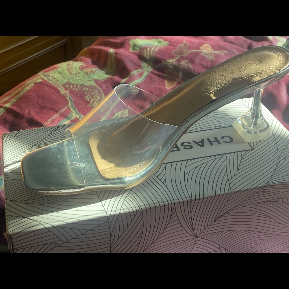Transparent mules